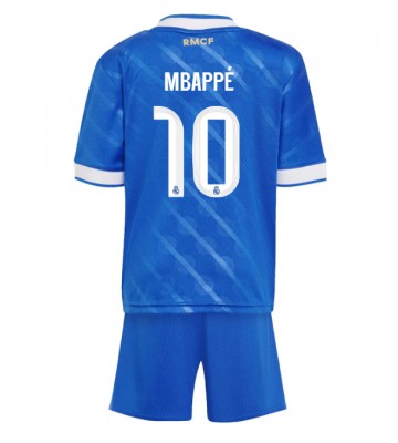 Real Madrid Kylian Mbappe #10 Tredje Kläder Barn 2025-26 Kortärmad (+ Korta byxor)